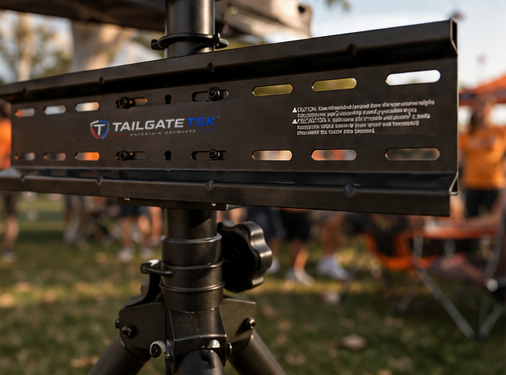 TekStand - Dual-Screen Tripod TV Stand